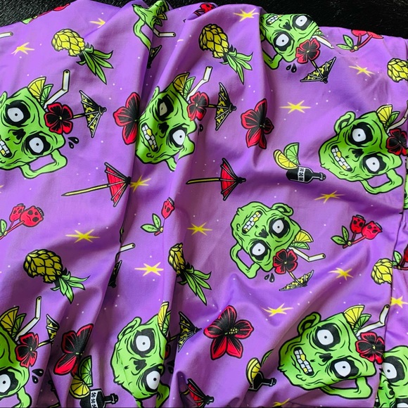 💜Sourpuss💜 Zombie Bathing Suit - Picture 2 of 3